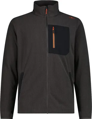 Produktbild von CMP Herren Jacke aus Jacquard Arctic Fleece grau 56