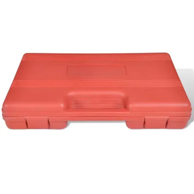 Produktbild von vidaXL Adapter Fettpressen, 7 tlg. Set, Panzerschlauch