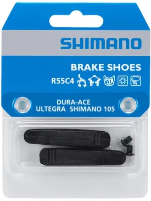Produktbild von Shimano Shim.Bremsgummi R55C4 Paar Renn Cart. Da