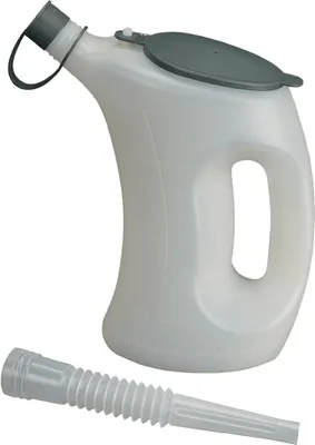 Produktbild von Pressol Messbecher aus Polyethylen 0,5ml weiß / transparent mit Deckel / Kappe -10 / +110Grad C - 7520