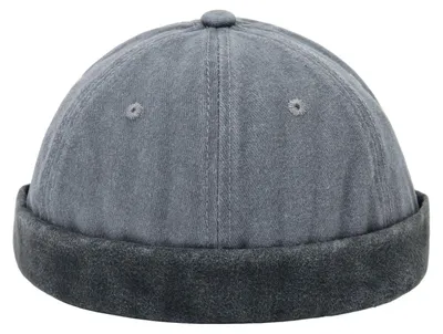 Produktbild von Leoberg Uni Docker Mütze Docker-Cap - Dockermütze in 152081-Grau-10