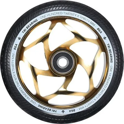 Obrázek produktu pro Blunt TRI Stunt-Scooter kolo 120 x 30 mm zlaté/PU černé