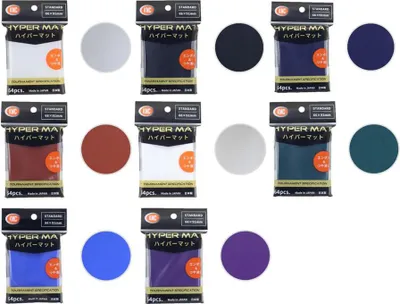 Produktbild von KMC Standard Sleeves - Hyper MAT (64 pcs.)
