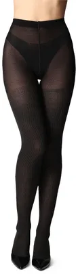 Image de Collants en coton pour femmes Bellivalini BLV-1115 (Graphite, L) .