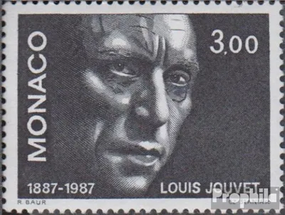 Produktbild von Briefmarken Monaco 1987 Mi 1833 (kompl.Ausg.) postfrisch Louis Jouvet