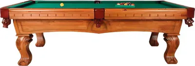 Produktbild von Freizeittisch Billardtisch Stilvoller Spieltisch Holztisch Pooltisch 8ft