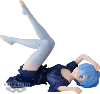 Produktbild von Banpresto - Re:Zero Rem Figurka 10cm Relax Time - Detaliczna Kolekcja