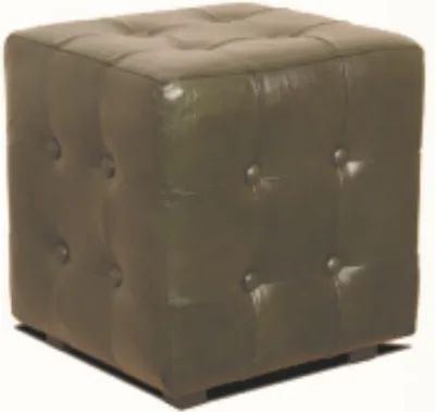 Zdjęcie produktu dla Casa Padrino Chesterfield stołek z prawdziwej skóry 40 x 40 x h. 42 cm - Luksusowe meble