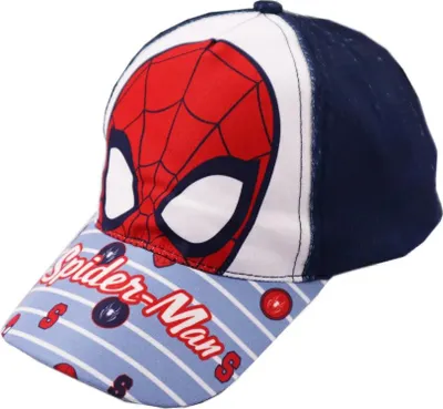 Produktbild von Marvel Spiderman - Kinder Baseball Kappe Basecap – Blau / 54