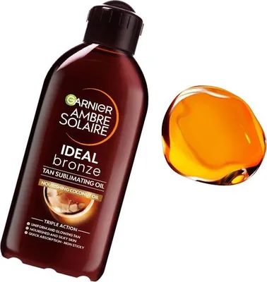 Produktbild von Garnier Ambre Solaire Ideal Bronze Körperöl 200 ml