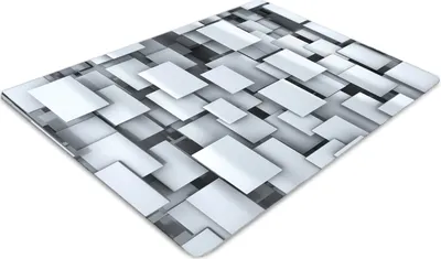 Obrázek produktu pro Ochranná podložka pod židli - Ochranná podložka pod židli - Podložka pod podlahu - 100x70 cm - šedá