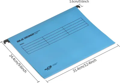 Immagine prodotto di Cartelle A4 - Archiviazione - 12 pezzi - Blu