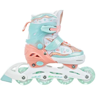 Produktbild von Inlineskates Inliner Raven Isla Orange/Mint 27-30 verstellbar