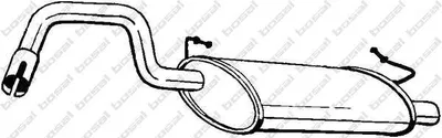 Produktbild von Bosal Endschalldämpfer 235-203