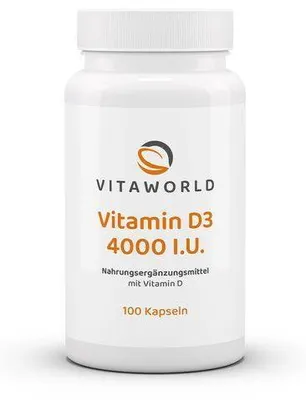 Produktbild von Vitamin D3 4.000 I.E. Kapseln 100 St