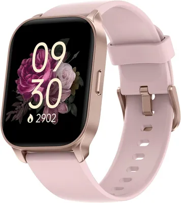 Produktbild von TOOBUR Smartwatch mit Telefonfunktion Alexa AMOLED Display Fitness Tracking für Android iOS