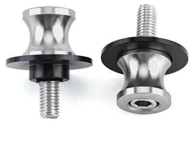 Obrázek produktu pro CNC kluzáky pro zadní stojan motocyklu (6 mm, stříbrné)