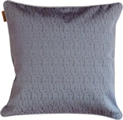 Produktbild von Kissen-Bezug Outdoor Jacquard dunkelgrau 40x40 cm