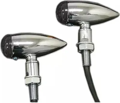 Produktbild von Halogen Blinker Motorrad # RV26 mit ECE für Chopper vorne-hinten getön