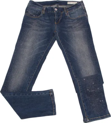 Produktbild von 7169S jeans bimba GIRL DIESEL blue STRETCH pantalone con strass trouser