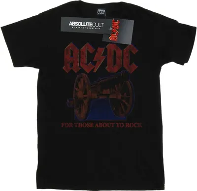 Produktbild von AC/DC - "For Those About To Rock" T-Shirt für Herren BI7393 (3XL) (Schwarz)