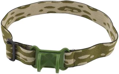 Immagine prodotto di Lampada frontale con corpo in plastica, regolabile - Fascia elastica per la testa - Morsetto per torce - Adatta a diametri esterni di 22-32 mm - Comoda da indossare - Ideale per attività all'aperto