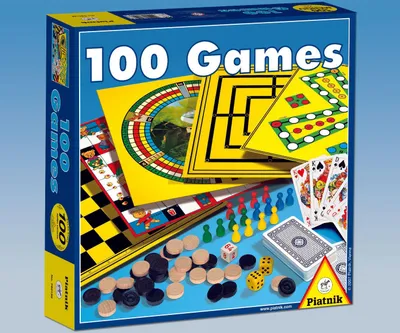 Produktbild von Piatnik Brettspielset 100 Spiele (in litauischer Sprache)