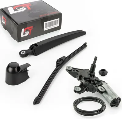 Produktbild von Wischermotor Heck Scheibenwischer Dichtung Set Motor Düse hinten für VW Golf IV