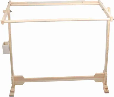 Immagine prodotto di Cavalletto da ricamo 14CT, regolabile a 360 gradi, telaio per punto croce, quadrato, per ricamo e aguglieria, 80cm