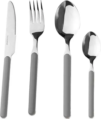 Produktbild von Brunner Besteckset Delice, grau 16-teilig