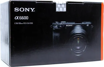 Produktbild von Sony Alpha 6600 / ILCE-6600 & 18-135 / 3.5-5.6 E OSS (SEL18135) 24,2 Megapixel Systemkamera-Kit mit Objektiv, 4k Ultra HD Video, 4-fach digitaler Zoom, optischer Bildstabilisator, 23,5 x 15,6 mm CMOS-Sensor, 7,62 cm (3 Zoll) klappbares Selfie-Display, Touchscreen, WLAN, YES, wasserabweisendes Gehäuse