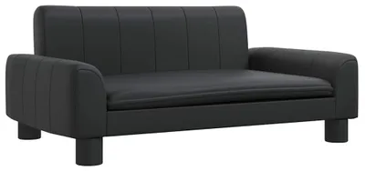 Immagine prodotto di vidaXL Letto per cani nero 70x45x30 cm in Pelle finta