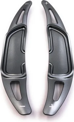 Produktbild von Onwomania Schaltwippen Dsg Shift Paddle für A45,  CLA45, C65-S65, GLE63, G63, CLS63 (2015-2016) C63 (15-17) SL63,GLA AMG GLS AMG(16)  Grau