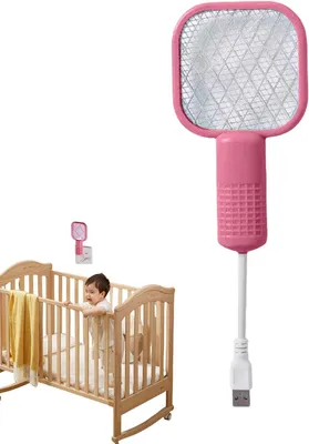 Obrázok produktu pre Elektrická sieťka na muchy s bezpečnostnou sieťkou, vhodná na vnútorné aj vonkajšie použitie, do kuchyne, na terasu a na kempovanie