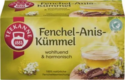 Produktbild von Teekanne Fix Fenchel-Anis-Kümmel 20x3g