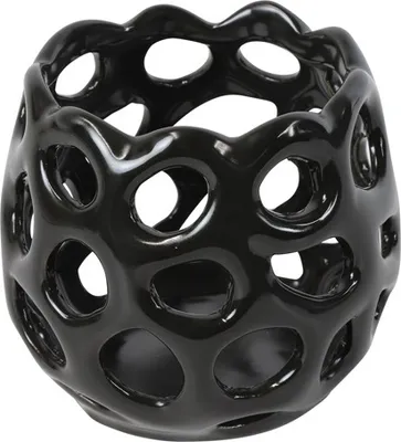 Support Mural En Cœur Pour Bougies Chauffe-plat - 39 Cm, Métal Noir, Décoration Romantique