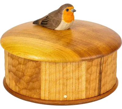 Immagine prodotto di WILDLIFEGARDEN - Casetta per uccelli "Robinetto" (WG5106) - Casetta in legno realizzata a mano