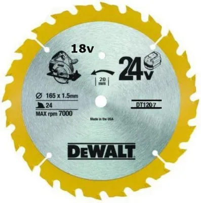 Produktbild von DT1207 LSC 165x20x24D alter, +20° Strich 1,5mm