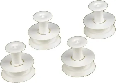 Zdjęcie produktu dla ORYGINALNY Bauknecht 4x górny kosz z rolkami do zmywarki 481252888113