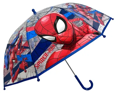 Produktbild von Marvel Spider-Man Kinder Regenschirm 72 cm transparent ab 3 Jahren
