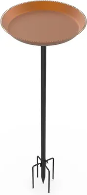 Obrázok produktu pre Kúpeľ pre vtáky Brunnes z kovu, Ø 30 cm, s nastaviteľnou výškou
