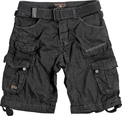 Produktbild von Geographical Norway People Timua Herren Bermuda Shorts Schwarz L