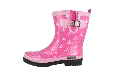 Produktbild von schuhplus Gummistiefel in Übergrößen Pink Marleen-Fuchsia-Weiß große Damenschuhe, Größe:42