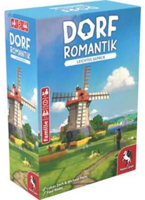 Produktbild von Pegasus Dorfromantik, Brettspiel, Familie, 8 Jahr(e), 20 min, 40 min, Familienspiel