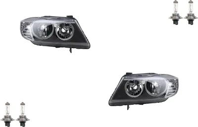 Produktbild von Johns, Scheinwerfer Halogen passend für BMW 3 E90 E91 08- Set mit H7H7 L R System Valeo 63117202573 63117202581 7202573 7202581 63117202574 6311720258