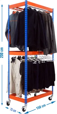 Produktbild von Simonkleidung Für Regale. Mob. Duplo 2/201575 Az/Nar