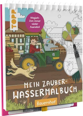 Produktbild von Mein Zauber-Wassermalbuch Bauernhof