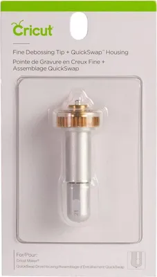Produktbild von Cricut | Fine Debossing Tip 21 + Quickswap Housing Feinprägetipp