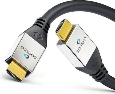 Produktbild von sonero S-HC000-075, 7,5 m, HDMI Typ A (Standard), HDMI Typ A (Standard), 3D, 18 Gbit/s, Schwarz
