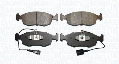 Produktbild von MAGNETI MARELLI Bremsbeläge Satz Vorne Bremsklötze für FIAT 500 (312) 363916060427